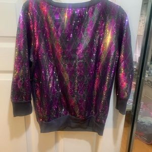 Express sequins DATE NIGHT TOP💋